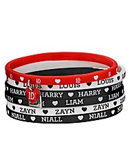 One Direction Gummy Bangles Pack