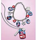 One Direction Necklace & Bracelet Set