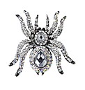 Glitzy Adjustable Spider Ring