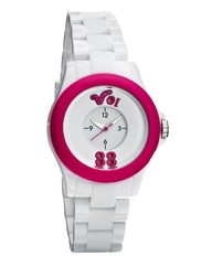 Voi Jeans White Plastic Ladies Watch