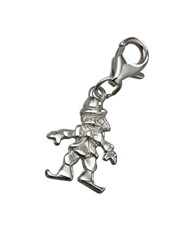 Sterling Silver Clown Charm