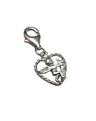 Sterling Silver Cupid Charm
