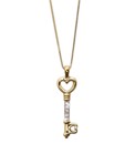Elements 9 Carat Gold Key Pendant