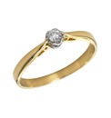 18 Carat Gold Diamond Solitaire Ring