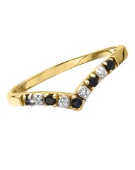 9 Carat Gold Sapphire & Diamond Ring