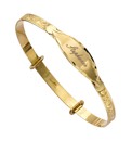 9 Carat Gold Expander Bangle