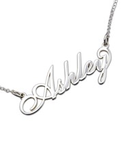 Sterling Silver Name Necklace