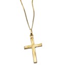 9 Carat Gold Small Cross Pendant