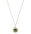 9 Carat Gold Evil Eye Pendant