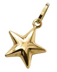 9 Carat Gold Star Charm