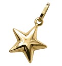 9 Carat Gold Star Charm
