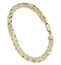 9 Carat Gold Lattice Bracelet