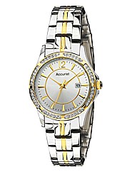 Accurist Ladies Two-tone Bracelet Watch
