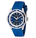 Accurist Gents Blue Strap Watch