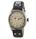 Religion Gents Black Strap Watch
