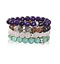 Chrysalis Gemstone Bead Stretch Bracelet