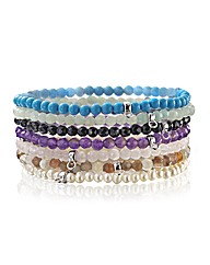 Chrysalis Small Gemstone Bead Bracelet