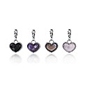 Chrysalis Silver Gemstone Heart Charm