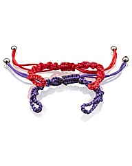 Cuffs of Love Pack of 2 Braided Bracelet