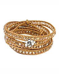 345 Wrap Clear Bracelet