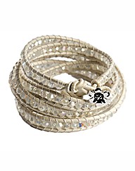 345 Wrap Clear Bracelet