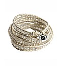 345 Wrap Clear Bracelet