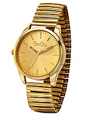 Gio-Goi Ladies Large Round Dial Stretch