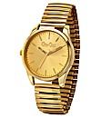 Gio-Goi Ladies Large Round Dial Stretch