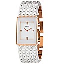 Seksy Ladies White Glitzy Watch
