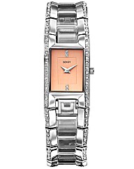 Seksy Ladies Rose Dial Bracelet Watch