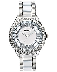 Ladies See-Through Dial Bracelet Watch
