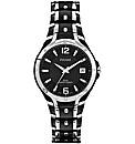 Pulsar Gents Black Bracelet Watch