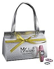 Ladies 22 Piece Handbag Watch Set