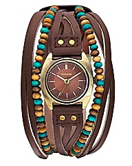 Kahuna Ladies Beaded Strap Watch