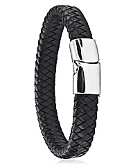 Gents Chunky Leather Bracelet