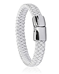 Gents Chunky Leather Bracelet