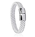 Gents Chunky Leather Bracelet