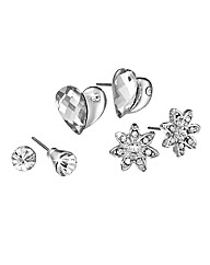 Ladies 3 Piece Earrings Set