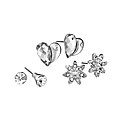Ladies 3 Piece Earrings Set