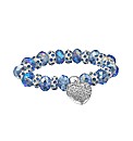 Glitzy Bead Charm Bracelet