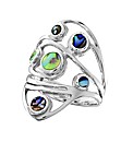 Sterling Silver and Abalone Ring