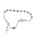 Sterling Silver Rosary Bracelet