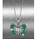 Sterling Silver & Crystal Pendant