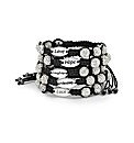 Crystal Bead Sentiment Bracelet