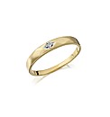 9ct Gold Ladies Diamond-Set Wedding Band