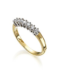 9ct Gold 1/3ct Diamond-Set Ring