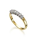 9ct Gold 1/3ct Diamond-Set Ring