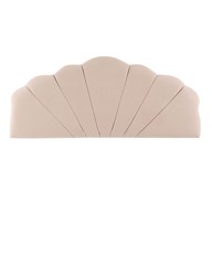 Coral Velour Headboard
