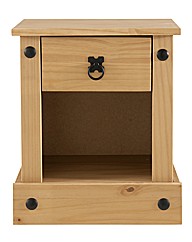 Maya Solid Pine Bedside Table
