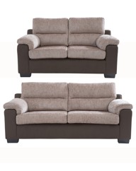Manhattan Three and Two Seater Sofa